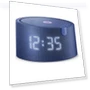 Smart Speaker Mini Plus with Clock, Blue — Portable Audio, Yandex