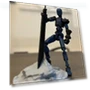 3D Printed Titan Robot Mobile Doll Set — Collectible Statues, Ren Beauty