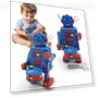 Vintage Wind-up Robot Drummer Toy — Wind-up Toys, EDC Toy