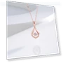 Silver Water Drop Smart Necklace — Smart Jewelry, Gentle clothing world