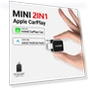 Wireless Android Auto CarPlay Small Adapter 2in1 AI Box Car Dongle — Phone Accessories, Simplistic Living Home