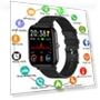 Digital Smart Watch with Body Temperature Monitor — Smartwatches, Tiktop2