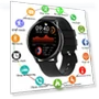 Smart Watch with Bluetooth Calling — Smartwatches, Tiktop2