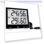 Digital Thermohygrometer with Waterproof External Sensor — Home Climate Control, JP Create mege