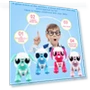 Electronic Smart Robot Dog — Interactive Animal Companions, Ice Beauty