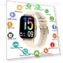 Fitness Smartwatch with Bluetooth Calls and Sleep Monitor — Smartwatches, Tiktop2