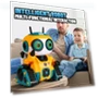 Gesture-Controlled Robot Toy with LED Eyes — Interactive Figures & Robots, Toy