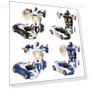 High-Quality One-Key Robot Toy — Interactive Figures & Robots, tie