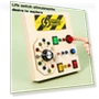Montessori Busy Board with LED Switches — Educational, Binchi Fitness