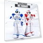 Programmable LED Smart Robot with Remote Control — Interactive Figures & Robots, Triple K