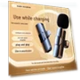Bluetooth Mini Lapel Microphone — Wireless Systems, AI Supermarket