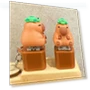 Capybara Fidget Keychain Keyboard — Stress Relievers, Schoolyard