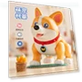 Electric Flying Dog — Interactive Animal Companions, Plastic Toys