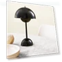 Mushroom Bud Bedroom Lamp with USB Charging — Desk & Table Lighting
