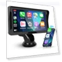 Portable Car Radio with Wireless CarPlay and Android Auto — Stereo Receivers, Hodozzy