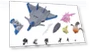 Robot Spirits Mobile Suit Gundam 08th MS Platoon Option Parts Set 03 ver. АНИМЕ — Dolls & Figures, TAMASHII NATIONS