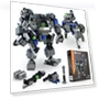 Jake Quadruped Mecha Frame Robot Building Kit — Construction Kits, JP Create mege