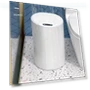 Round Sensor Smart Trash Can — Kitchen Cans, FluxZone