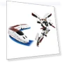 Shinkansen Deformation Robot Shinkalion Z 800 Tsubame Toy Train — Interactive Figures & Robots, TAKARA TOMY