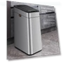 Smart Stainless Steel Trash Bin — Kitchen Cans, QIANBAIDI