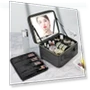 Smart LED Cosmetic Bag with Mirror — Cosmetic Cases, TOP-HOME MALL