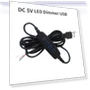 USB LED Dimmer Cable — Study & Desk Lighting, HTH LED Lighting and Power Adapter