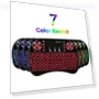 Mini Wireless Keyboard with RGB Backlight — Keyboards, Factory Discount Outlet