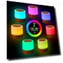 Rechargeable Color-Changing Touch Lamp — Creative Lighting Solutions, Factory Discount Outlet