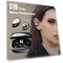True Bone Conduction Bluetooth Earrings-Clip Earbuds — In-Ear Headphones, Junmaocun
