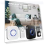 Wireless Doorbell with Home Security Alarm — Push Buttons, Refreshing Home