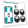 Bluetooth Motorcycle Tire Pressure Monitoring System — TPMS Sensor Replacements, Auto Accessories Home