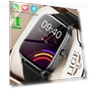 Smart Watch with Bluetooth Call, Blood Pressure, Heart Rate Monitoring — Smartwatches, LIGE