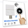 Wireless Electronic Doorbell — Push Buttons, Holland Zho