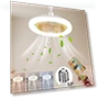 Ceiling Fan with E27 Socket and LED Light — Ceiling Fan Lighting Solutions, Comfort Homeware