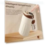 Coffee Thermocup with Temperature Display — Beverage Warmers, Practical Household