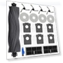 Main Side Brush, HEPA Filter, Mop Cloth, Dust Bags Accessories Kit — Parts & Accessories, Elegant Living House
