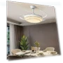 Modern LED Adjustable Frequency Fan Pendant Light — Overhead Lighting, Good Household Items