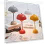 Rechargeable LED Mushroom Table Lamp — Desk & Table Lighting, Elegant Living House