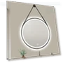 Round Makeup Mirror with LED Lighting — Makeup, Vinde Home