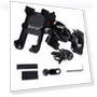Waterproof Metal Motorcycle Smart Phone Mount with QC 3.0 USB Quick Charger — Dashboard Installation Kits, Cars Auto Home
