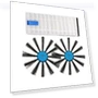Side Brush and HEPA Filter for Sweeping Robots — Parts & Accessories, WADE3