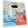 Ceiling Fan with LED Lighting and Smart Control — Ceiling Fans & Accessories, Rainbow Rain