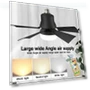 LED Ceiling Fan Lamp With Remote Control — Ceiling Fan Wall Controls, Rainbow Rain