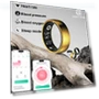 Military-Grade Titanium Steel Smart Ring — Smart Rings, Lucky Start Smart watch