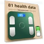 Bluetooth Body Fat Scale with Smart Charging — Weight Management Tools, Winter Gloves