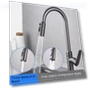 Smart Kitchen Faucet with Digital Display — Smart-Touch Kitchen Faucets, QIANBAIDI
