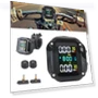 Tire Pressure Monitoring System with 2 External Sensors — TPMS Sensor Replacements, LEEPEE Automotive Parts