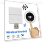 Wireless Electronic Doorbell — Push Buttons, Factory Discount Outlet