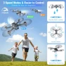 Foldable Drone with Camera — Drone, Velcase