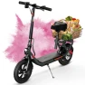 Electric Scooter with Seat for Adults — Electric Scooter, SISIGAD